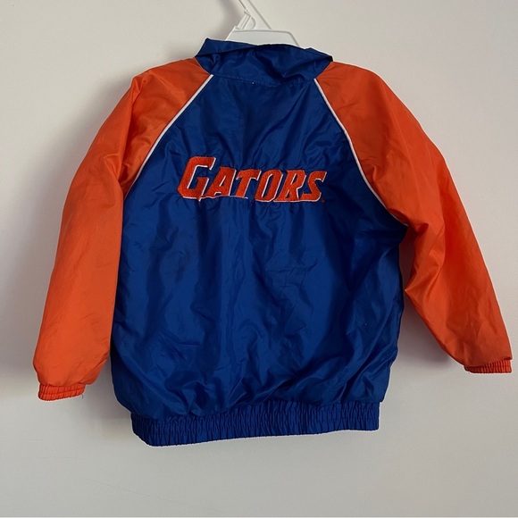 Kid Athlete Florida Gators Blue and Orange Zip Up Windbreaker-Size 24 Months - Picture 6 of 6